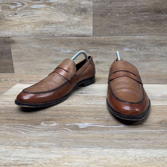 Gordon Rush Brown Leather Penny Loafer Men\'s Size 9.5 main image 5